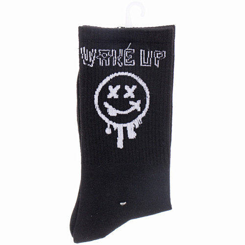 Носки мужские Noskoff - Black&White с рисунком, размер 41-45_3