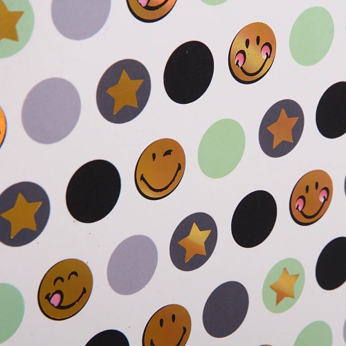 Пакет подарочный Смешные смайлы 18238 см, микс_9