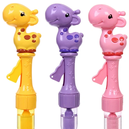 Мыльные пузыри Милый жирафик 49 см, 150 мл, большие пузыри_6