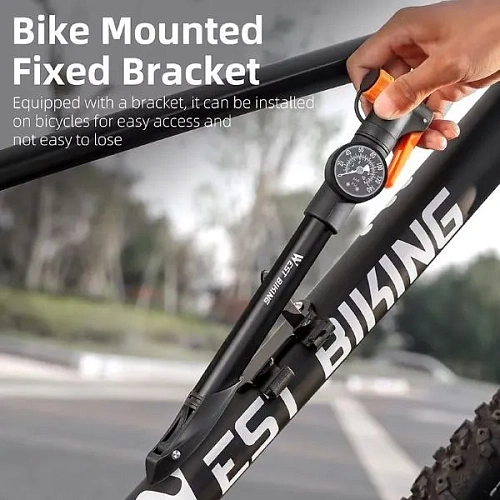 Насос ручной велосипедный West Biking, YP0711162_14