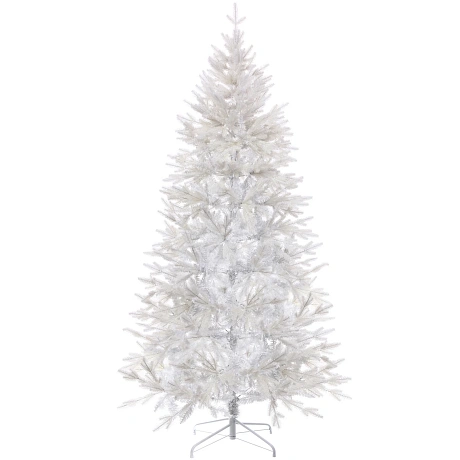 Ёлка "Мальва" 210 см, ПВХ, резина (820 веток), Белая