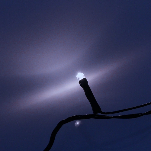 Гирлянда для дома  1,5м 12 ламп LED зелёный пров,8 реж, IP-20, Белый_29