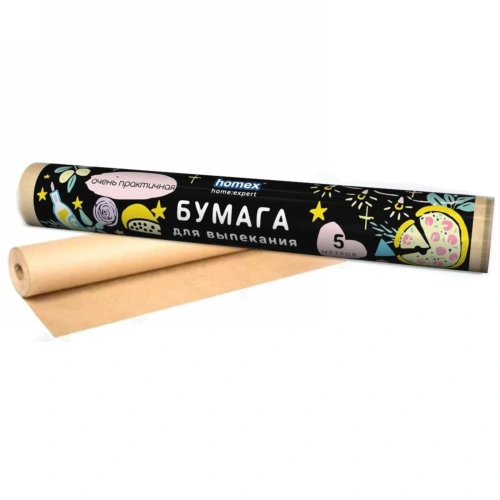 Бумага для выпечки 5м "HOMEX" 1579/30
