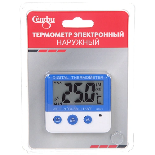 Термометр электронный наружный C-601 (-40 +50 С)_3