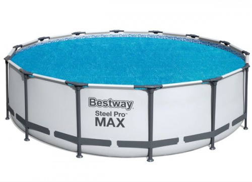 Чехол для круглых каркасных бассейнов 427 см с нагревающим эффектом Bestway (58252)