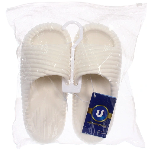 Шлепанцы женские ZEFIR, цвет белый, р-р 38-39_6