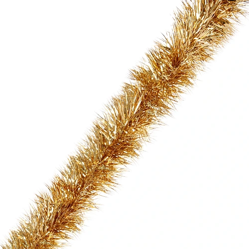 Мишура "Сияющая роскошь" 2 м 10,5 см, Шампань