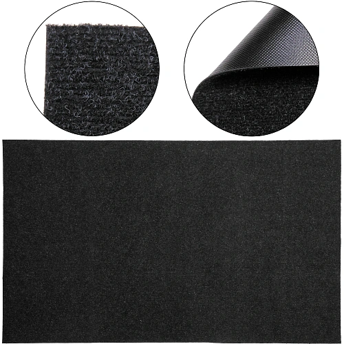 Коврик придверный 90*150см"Комфорт люкс" черный