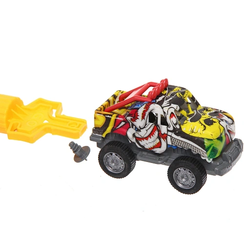 Мыльные пузыри Тачка 24 см, 80 мл, с запуском_10