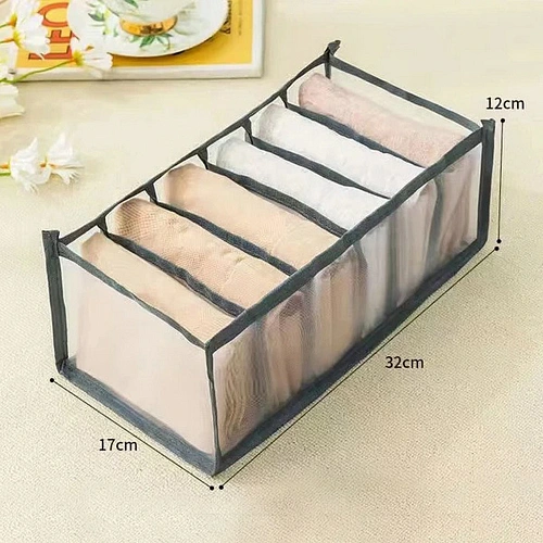 Органайзер - чехол для хранения вещей ИДЕЯДОМА, цвет серый, 7 секций, 361712см_6