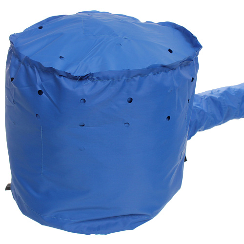 Шапочка для сушки волос, ламинирования и масок Beauty Shop, с кулиской, цвет синий, 842322см_9