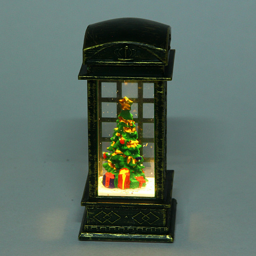 Сувенир с подсветкой "Новогоднее чудо" 5,2*11,5 см, бронза