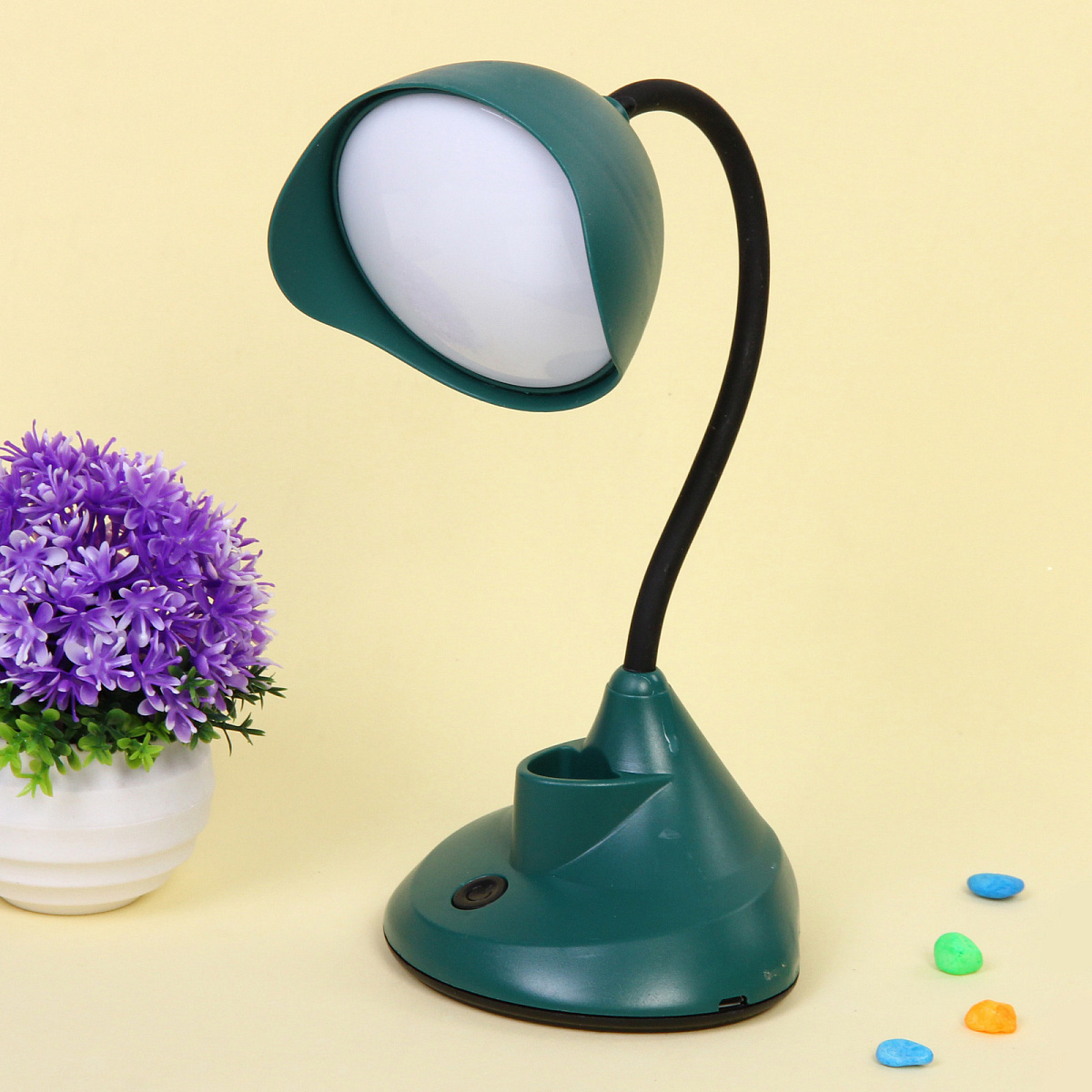 Настольная лампа "Sweet - Lamp" 10*32 см LED, USB 2W 5V, Изумруд