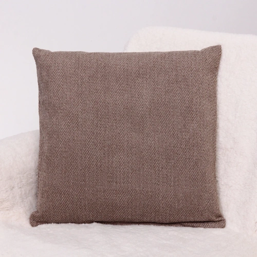 Чехол для декоративной подушки "ALMA", 43*43 см, цвет темный беж