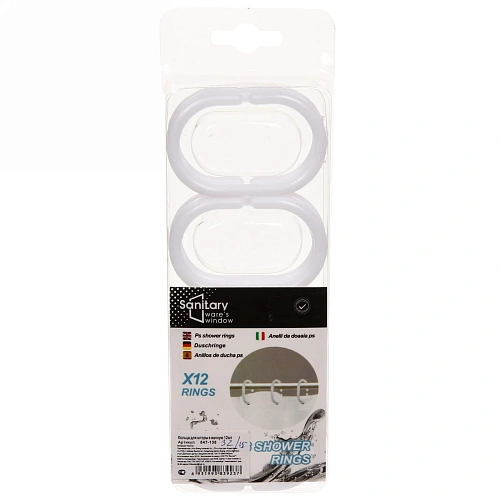 Кольца для шторы в ванную 12шт_4