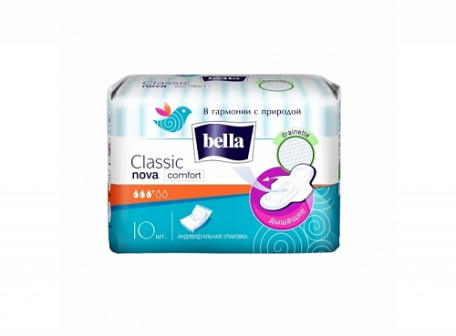 Прокладки женские BELLA Classic Nova Сomfort 10 шт