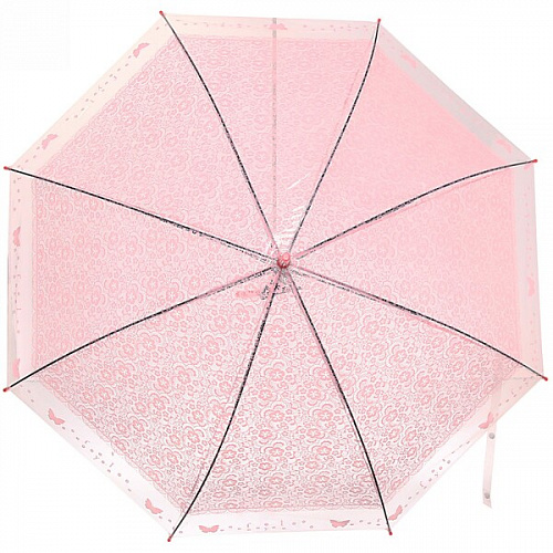 Зонт женский полуавтомат "Амулет" цвет микс, 8 спиц, d-110см, длина в слож. виде 72см 