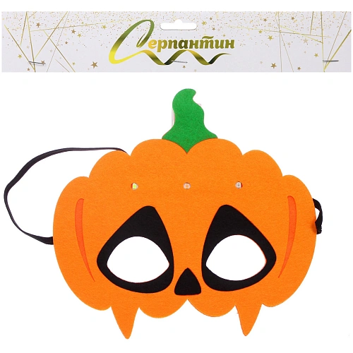 Ободок карнавльный Helloween - Тыква с подсветкой_4