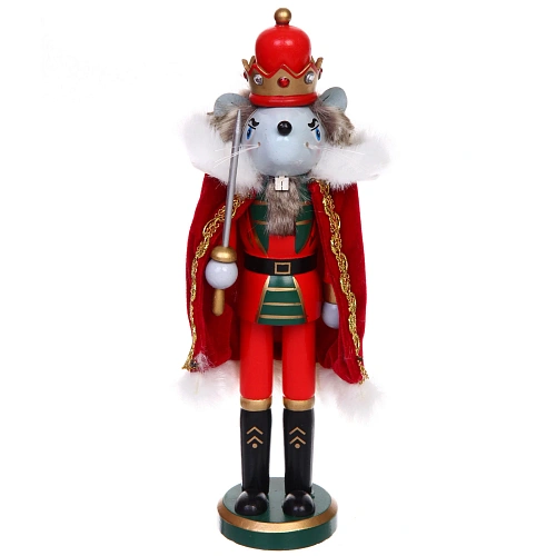 Фигурка новогодняя Щелкунчик - Мышиный король 97,730 см_4