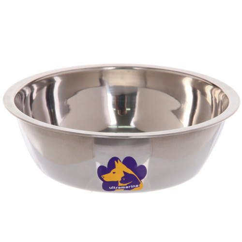 Миска металлическая "Декстер", d-14см/высота бортика 4см/500мл