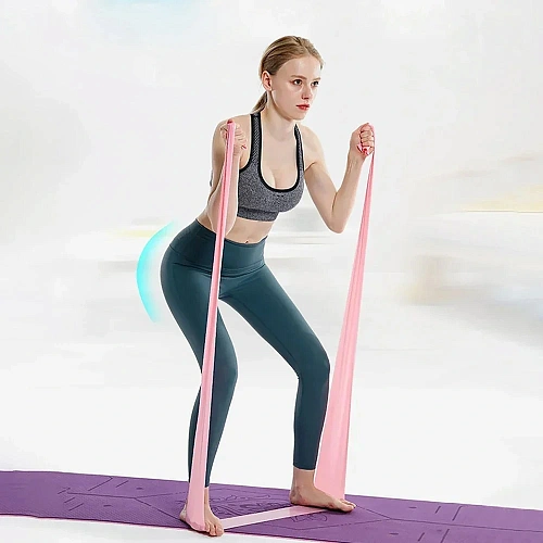 Жгут для йоги 0,55 мм15 см2 м (туба) голубой_4