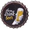 Подставка керамическая 10,8 см "Открывашка" Born to drink beer