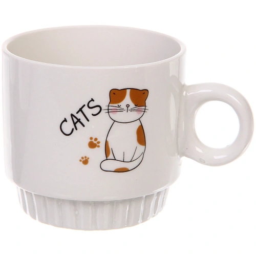 Набор кружек на стойке 280мл Котики_8