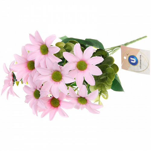 Искусственные цветы "Летнее вдохновение" Хризантемы 30см цвет бледно-розовый