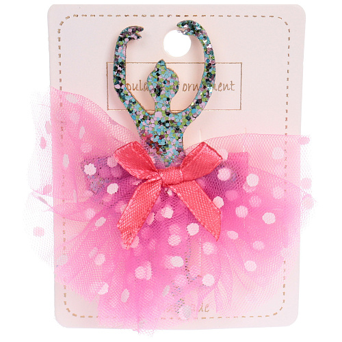 Зажим для волос Балеринка”, микс 6 цветов, 8,510см_5