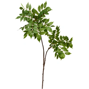 Искусственное растение "Ветка Рябины" 110см зеленая