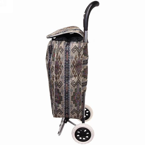 Тележка хозяйственная с сумкой (953033см, колеса 16см,грузоподъемность до 30 кг)  GT-806L_4