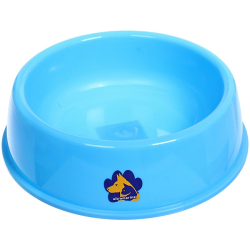 Миска пластиковая "ПЭТС", цвет голубой, 21*6,5см /780мл