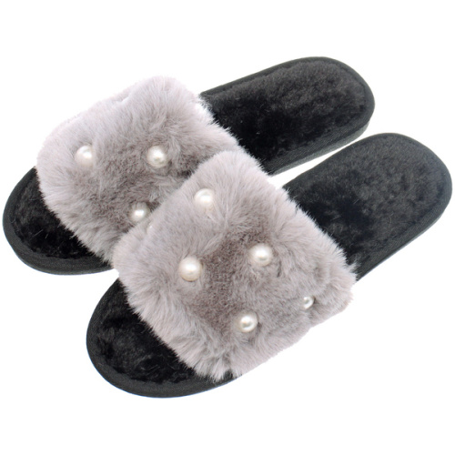 Тапочки женские домашние "DALIA", цвет серый, р-р 40-41