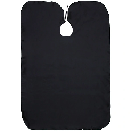 Пеньюар парикмахерский, цвет черный,100*140см