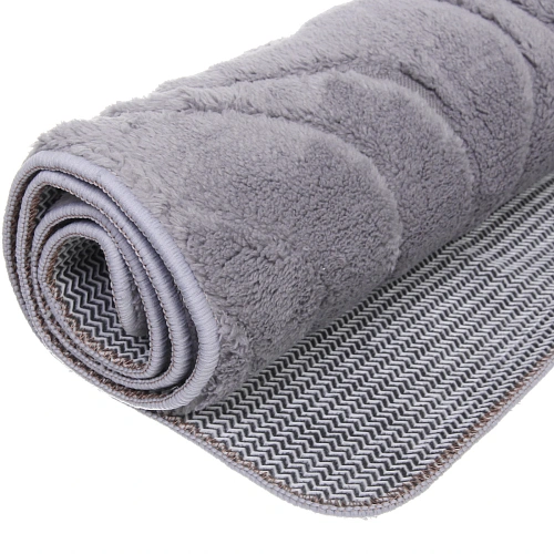 Коврик для ванной 80120 Гармония серый_4