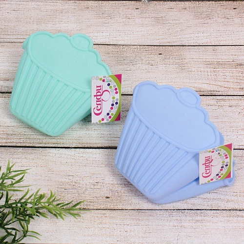 Прихватка силиконовая Macarons Маффин 10см_7