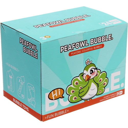 Мыльные пузыри Павлин 14 см, 40 мл_8