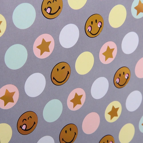 Пакет подарочный Смешные смайлы 18238 см, микс_8