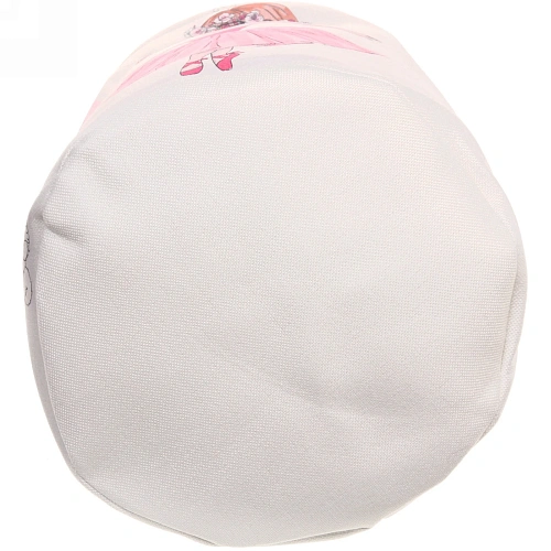 Корзина для белья круглая Маленькая балерина 4535 см бежевая_5