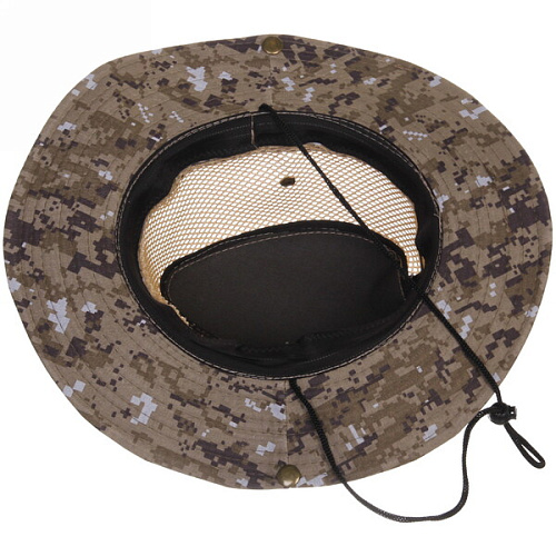 Шляпа мужская с клепками и сеткой Tourist, микс 5 цвтов, 58р, ширина полей 7,5см_23