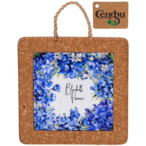 Подставка декоративная 14,5*14,5см "Лилии"