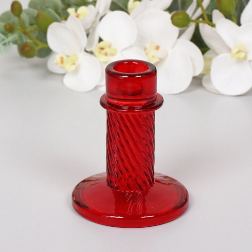 Подсвечник "Classic" 8*9,8 см, Красный