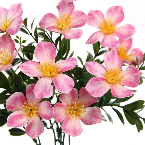 Искусственные цветы Волшебство лета 30см Лютики 10 цветков розовые_4