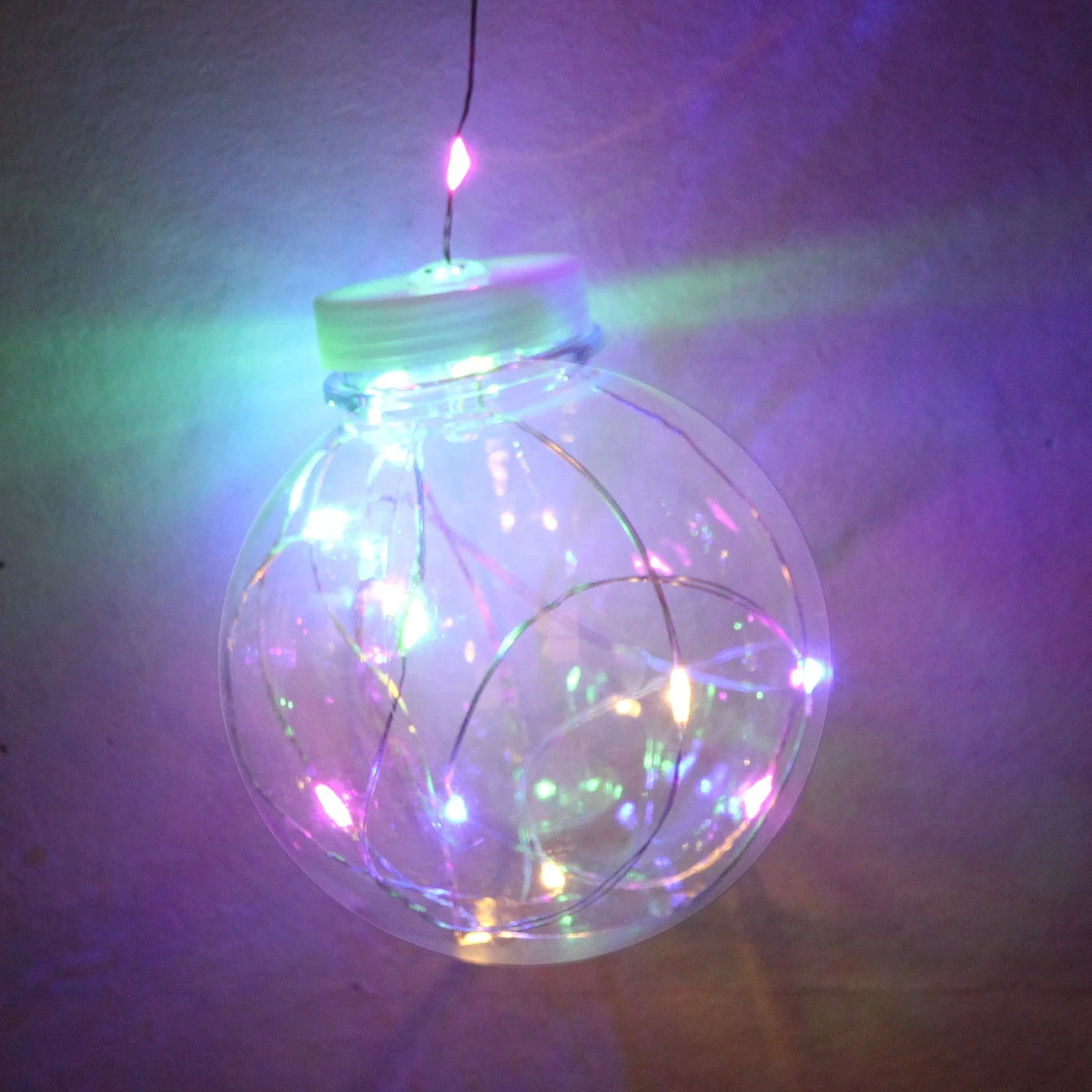 Гирлянда для дома БАХРОМА "Шар" ш2,5 м* в0,5/0,8м 200 ламп LED, d-8 см, 1 реж, IP-20, Мультицвет