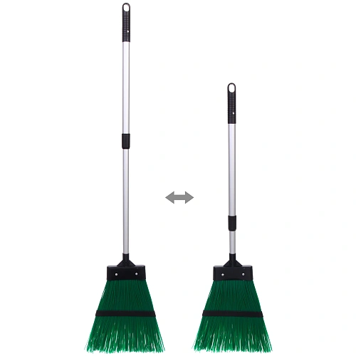 Метла "Плоская"  с алюминиевым телескопическим черенком