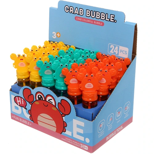 Мыльные пузыри Крабик 14 см, 40 мл_4