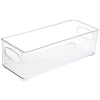 Органайзер для хранения универсальный "ФЛАТТО", прозрачный, 25.4*10*7см 