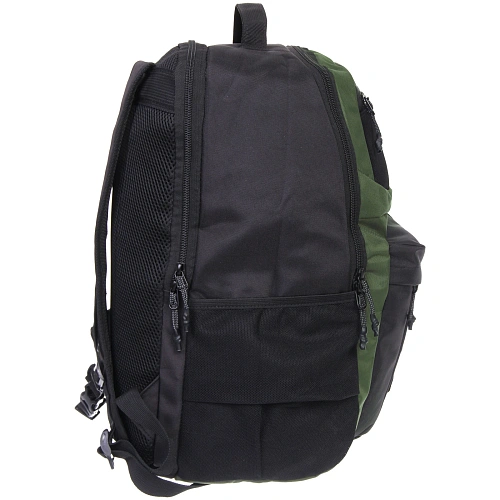 Рюкзак туристический 26л, цвет черно-зеленый 80187_4