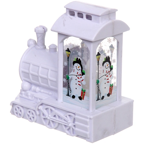 Сувенир с подсветкой Волшебный экспресс 12,511,55,5 см, Белый_6