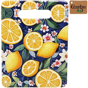 Подставка керамическая 15*20см "Лимоновое настроение"